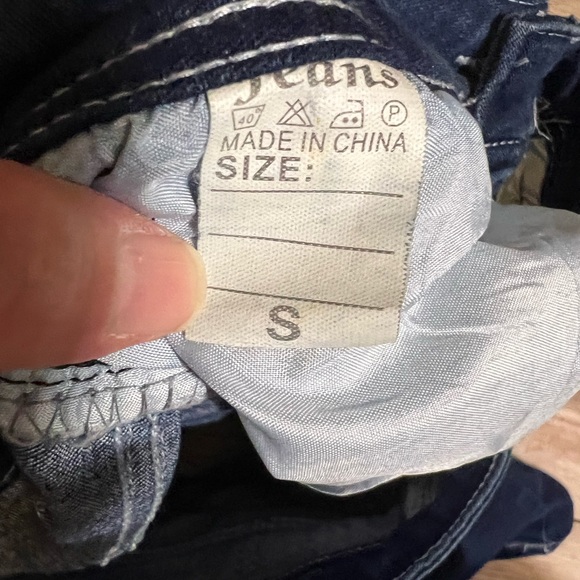 NEW Classic-Fit Jean Women’s 2023 Embroidered Slim Straight Barrel Blue - Picture 12 of 12